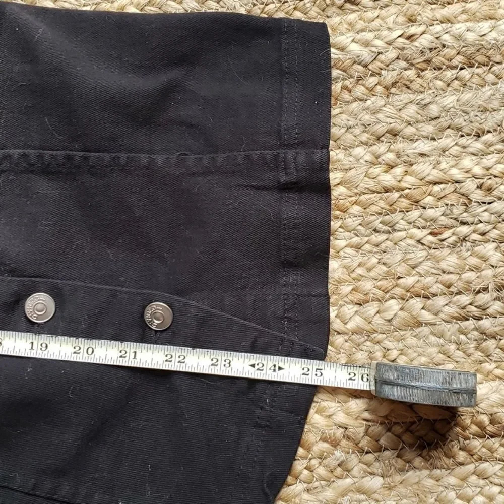 Divided H&M black denim dress size 4 - Picture 10 of 10